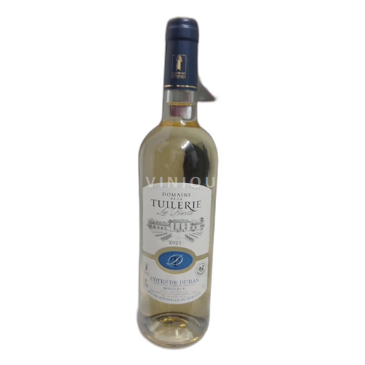 Vin Blanc sec La Breille Domaine La Tuilerie 2021 France Sud-Ouest Côtes-de-duras AOC
