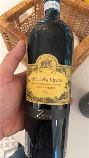 Véneto Valpolicella Ripasso Zane 2010