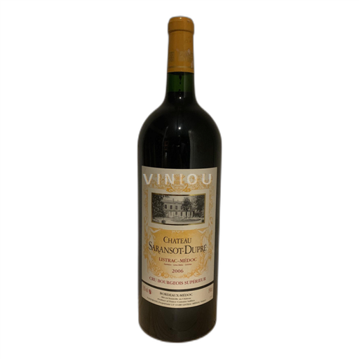 Bordeaux Listrac-Médoc Chateau Saransot-Dupré 2006