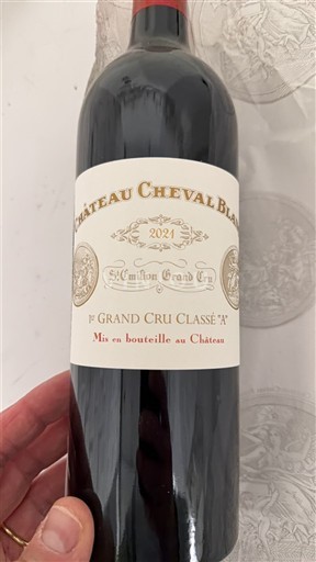 Bordeaux Saint-Émilion Grand Cru Château Cheval Blanc 2021