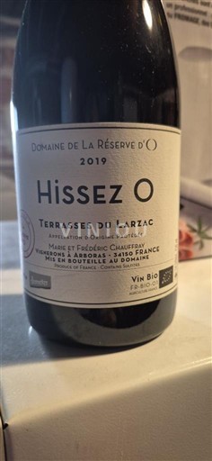 Langvedok Terrasses-du-Larzac Domaine La Réserve d’O Hissez O 2019