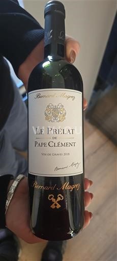 Bordeaux Pessac-Léognan Château Pape Clément Le Prélat de Pape Clément 2018