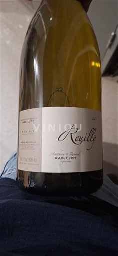 Vallée de la Loire Reuilly Domaine Maison et Domaines Mailllot 2021