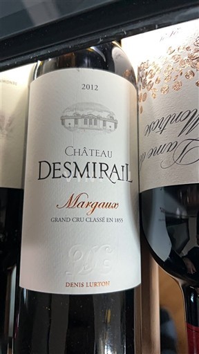 Bordeaux Margaux Château Smirail 2012