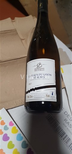 Valle della Loira Coteaux-du-Layon Domaine Des Forges St Aubin 2017