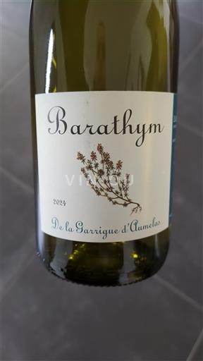 Languedoc ja Roussillon Pays d'Oc Barathym De la Garrigue d'Aumelas 2024