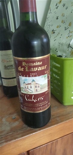 Tây Nam Cahors Domaine Lavaur 2003