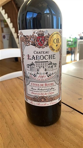 Bordeaux Côtes de Bourg Château Lafoche 2015