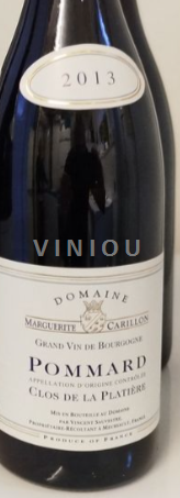 Bourgondië Pommard Domaine Marguerite Carillon Clos de la Platière 2013