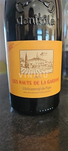 Rhônevallei Châteauneuf-du-Pape Les Hauts de la Gardine 2022