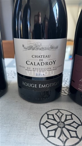 Roussillon Côtes du Roussillon Villages Château Caladroy Rouge Émotion 2018