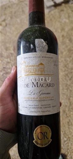 Burdeos Bordeaux superior Château Macard La Garantie 2019