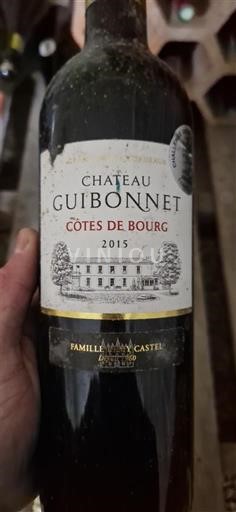 Bordeaux Côtes de Bourg Château Guibonnet 2015