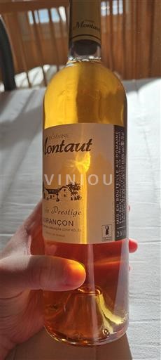 Tây Nam Jurançon Domaine Montaut Prestige 2018