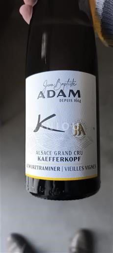 Alsazia Non specificato Grand Cru Jean-Baptiste Adam Kaefferkopf Gewurztraminer Vieilles Vignes Senza annata
