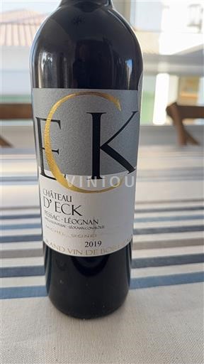 Bordeaux Pessac-Léognan Château Eck 2019