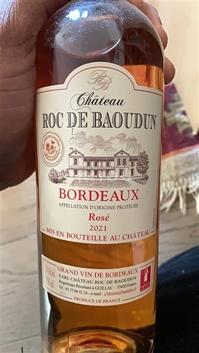 Bordeaux Château Roc de Baoudun 2021