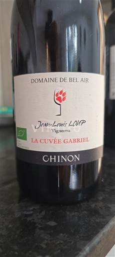 Vale do Loire Chinon Domaine Bel Air La Gabriel 2021