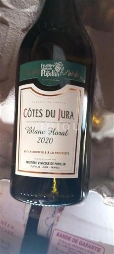 Jura Côtes du Jura Fruitière Vinicole de Pupillin Blanc Floral 2020