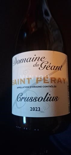 Vallée du Rhône Saint-Péray Domaine Géant Crussolius 2023
