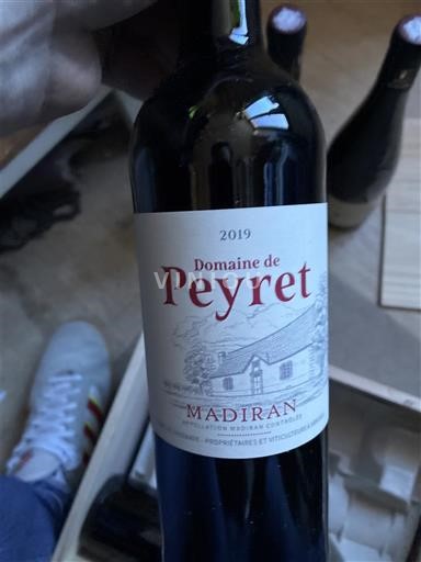 Tây Nam Madiran Domaine Peyret 2019