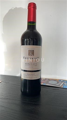 Bordeaux Kressmann Réserve 2018