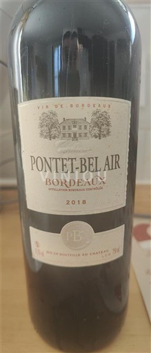 Bordeaux Pontet-Bel Air 2018