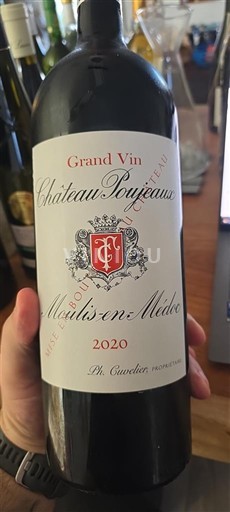 Bordeaux Moulis-en-Médoc Château Poujeaux 2020