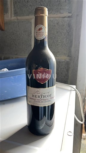 Tây Nam Côtes-de-duras Berticot Hommage Không niên vụ