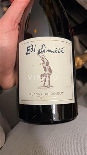 Primorska Goriška Brda Edi Simcic Fojana Chardonnay 2018