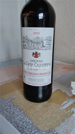 Bordeaux Saint-Émilion Grand Cru Grand Cru Château La Croix Calendrieu 2022