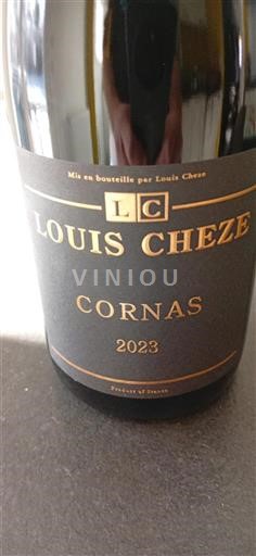 Rượu vang Rouge sec Louis Cheze 2023 Pháp Thung lũng Rhône Cornas AOC