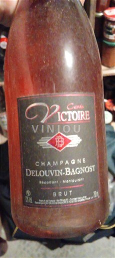 Champagne Sâm-panh Delouvin-Bagnost Victoire Không niên vụ