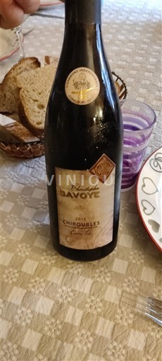 Beaujolais Chiroubles Christophe Savoye 2016