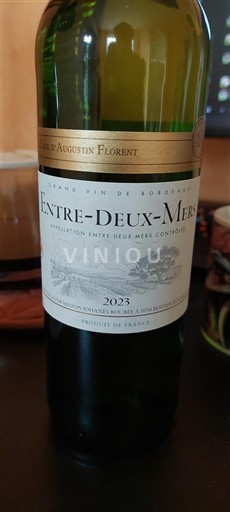 Bordeaux Entre-deux-mers Comte d'Augustin Florent 2023