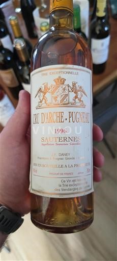 Bordeaux Sauternes Cru d'Arche-Pugneau 1996