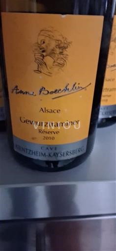 Alsasko Gewürztraminer Cave de Kientzheim-Kaysersberg Réserve 2010