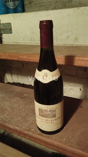 Bourgogne Corton-Renardes Grand Cru Caves du Chapitre 2015