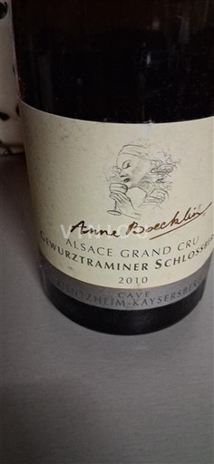 Alsasko Gewürztraminer Grand Cru Anne Boecklin Gewurztraminer Schlossberg 2010