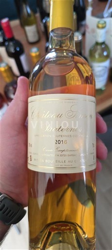 Bordeaux Sauternes Château Simon 2016