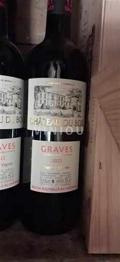 Vinhos Rouge sec Château Bos 2022 França Bordéus Graves AOC