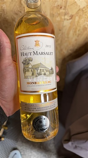 Sydväst Monbazillac Château Haut Marsalet 2013