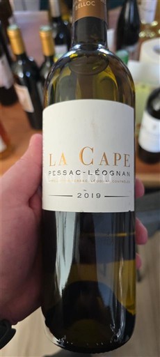 Bordeaux Pessac-Léognan Château Belle-Léoc La Cape 2019
