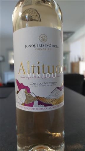 Roussillon Côtes-du-Roussillon Jonquères d'Oriola Altitude Không niên vụ
