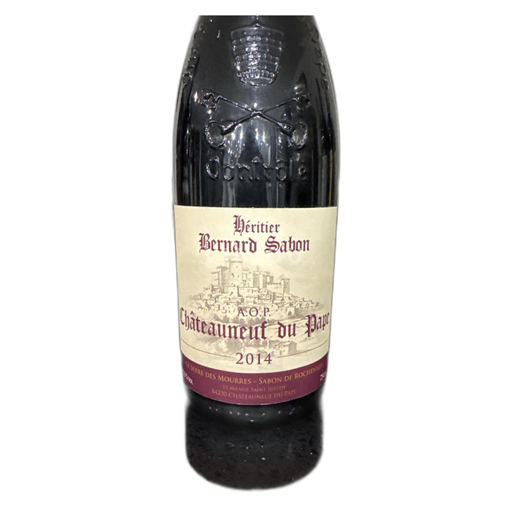 Vallée du Rhône Châteauneuf-du-pape Héritier Bernard Sabon 2014