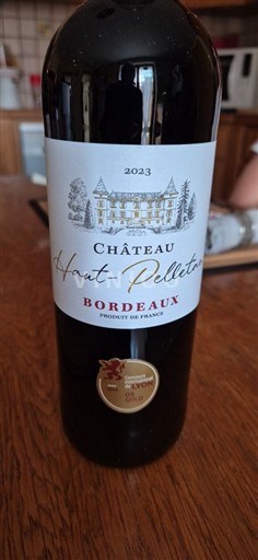 Bordeaux Château Haut Pelletan 2023