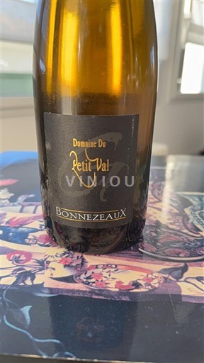 Loiren laakso Bonnezeaux Domaine Petit Val 2022