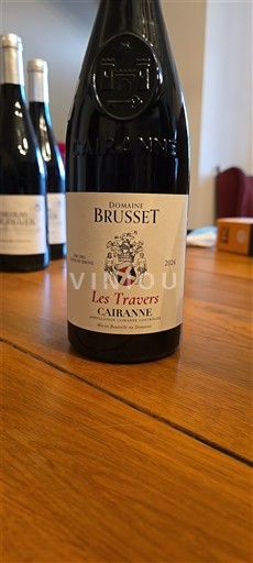 Rhône-dalen Cairanne Domaine Brusset Les Travers 2024