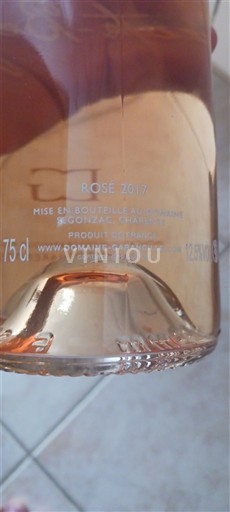 Akvitania ja Charentejen alue Charentais Domaine Garancille 2017