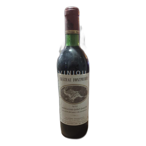 Bordeaux Montagne-Saint-Émilion Château Fontmurée 1970
